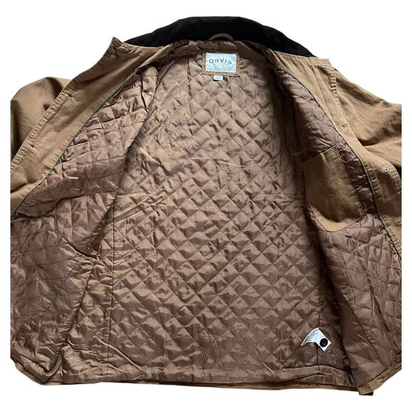 Orvis Classic Collection Long Chore Coat Button-up Jacket Men's Sz XXL - Picture 4 of 9